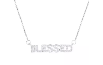 Kellis Gifts Necklaces "Blessed" CZ Necklace by Amanda Blu*